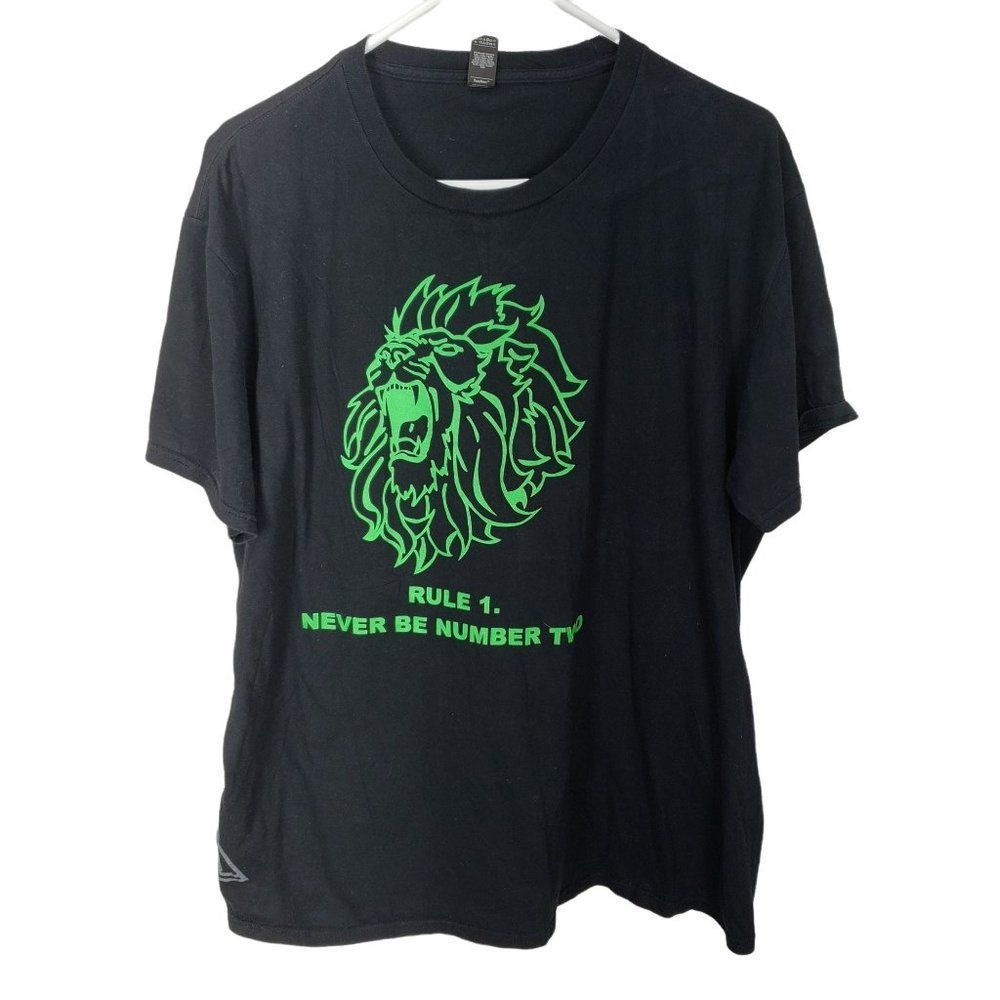 Anvil Alpha Life‎ Black Rule 1. Never Be Number 2 Tee Shirt